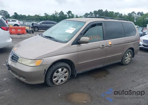 2003 Honda Odyssey Exl from USA, damaged, VIN 5FNRL180X3B151488